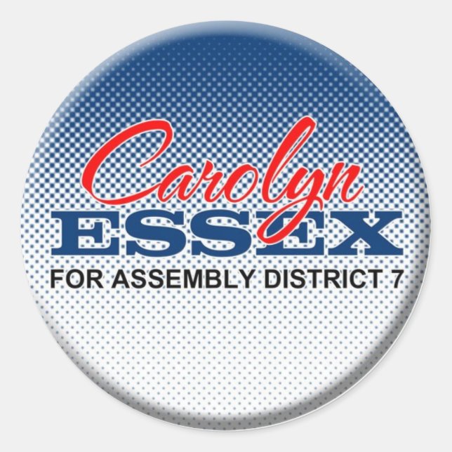 karolynskandatelogo runt klistermärke (Framsida)