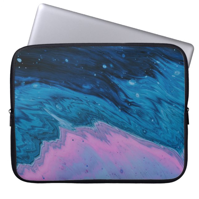 Karosseri med illustration av vatten laptop fodral (Framsidan)