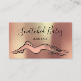 Karosseri QRCODE Black Ro koppar Visitkort