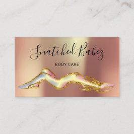 Karosserisulpation QRCODE Holograph Guld koppar Visitkort