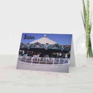 "KAROUSEL" SISTERMEMORIER PÅ DITT BIRTHDAG KORT