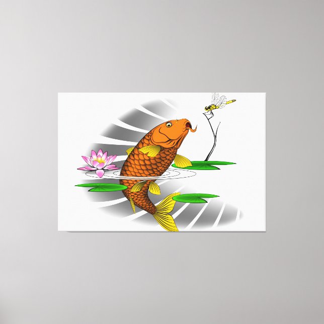 Karp Canvastryck (Framsida)