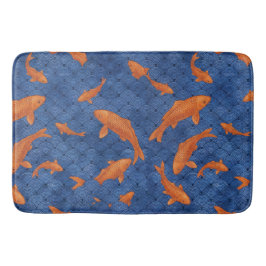 Karp i en Art Deco-ocean Badrumsmatta