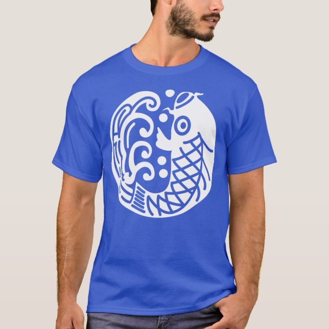 Karp och våg t shirt (Framsida)