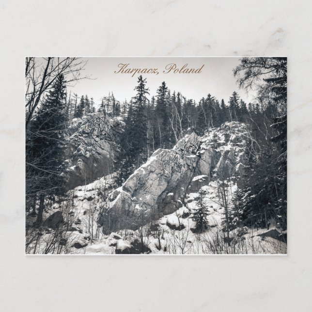 Karpacz, Polen - vykort (Framsida)