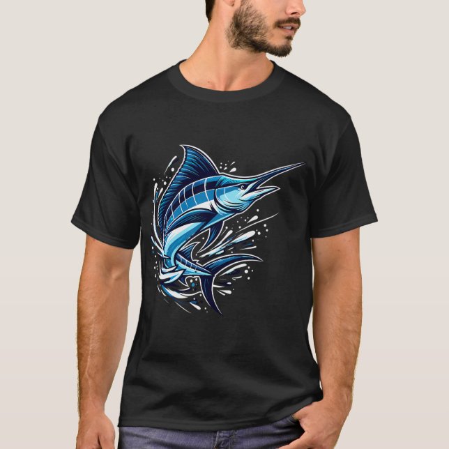 Karpar på grovfiske-citat t shirt (Framsida)