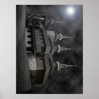 Karpatisk kyrka poster