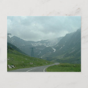 Karpatiska bergen vykort