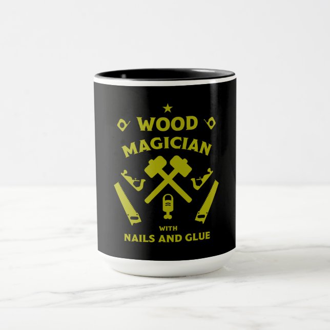 Karpentry and Woodworking Mugg (Center)