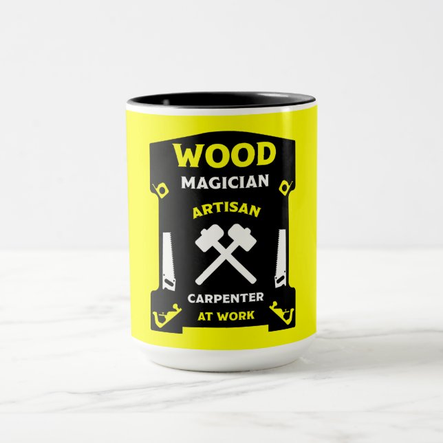 Karpentry and Woodworking Mugg (Center)