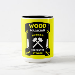 Karpentry and Woodworking Två-Tonad Mugg