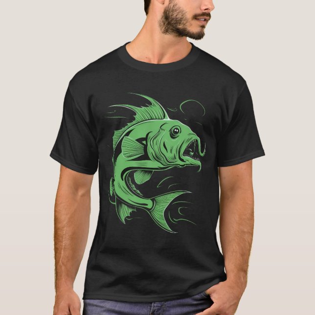 karpfisk t shirt (Framsida)