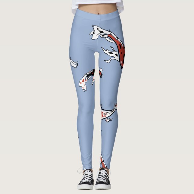 Karpfiskar Leggings (Framsida)