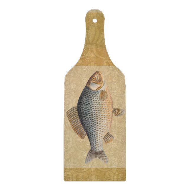 Karpfiske målning sötvatten teckning  (Framsidan)