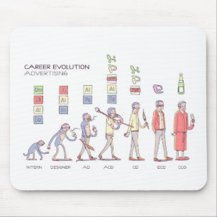 Karriärevolution Mousepad Musmatta