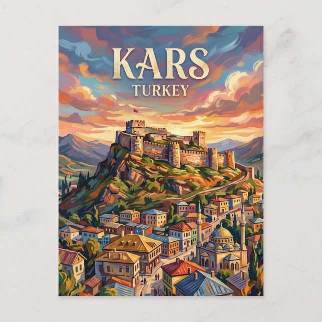 Kars Turkiet Vykort (Framsida)