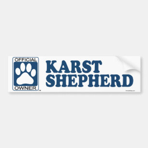 Karstherdeblått Bildekal