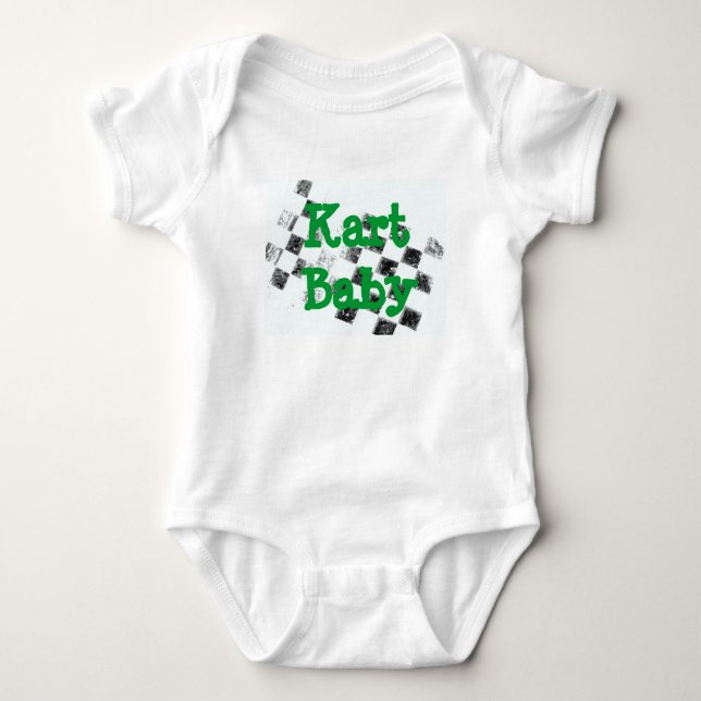 Kart baby tee shirt (Framsida)