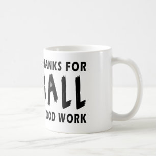 Kärt gudtack för Netball Kaffemugg