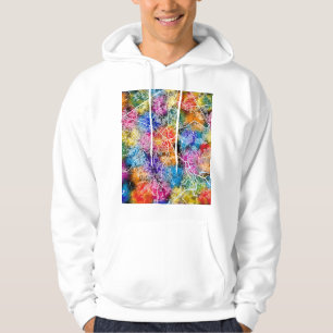 Kart över Rawalpindi i Pakistan Hoodie
