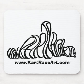 Kart tävlingkonst MousePad Musmatta