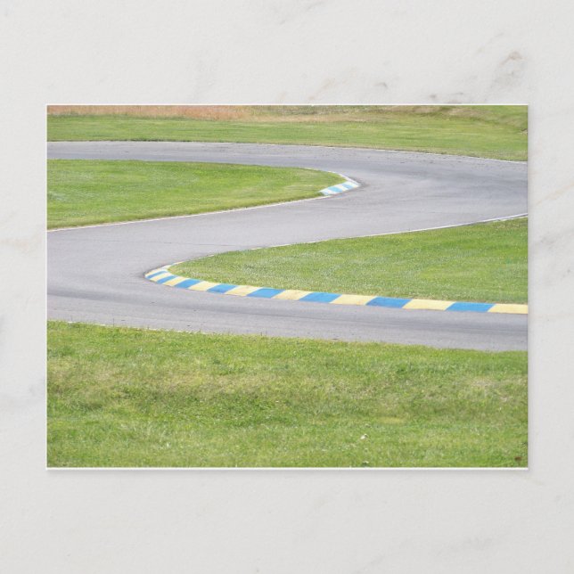 Kart Track Vykort (Framsida)