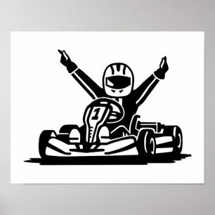 Kart-vinnare Poster