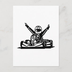 Kart-vinnare Vykort