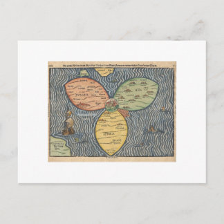 Karta 1581 för Buntingklöverlöv Vykort