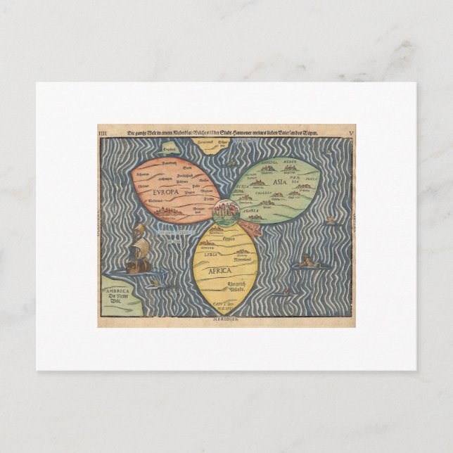 Karta 1581 för Buntingklöverlöv Vykort (Framsida)