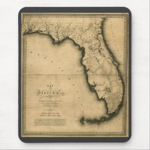 Karta 1823 av Florida Musmatta
