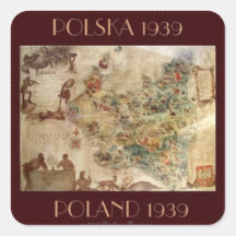 KARTA 1939 AV POLEN