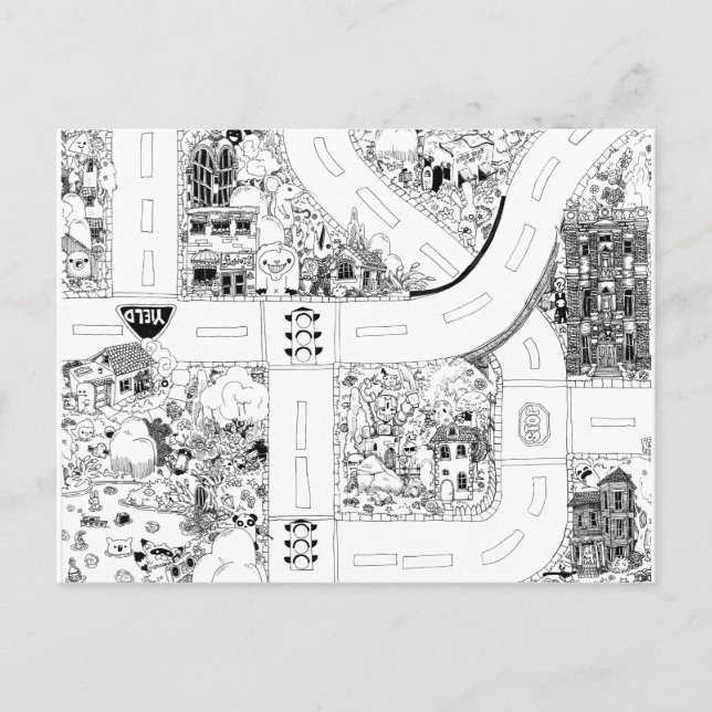 Karta 2 av 4 vykort (Framsida)