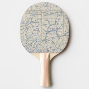 Karta 6 för Wisconsin cykelväg Pingisracket