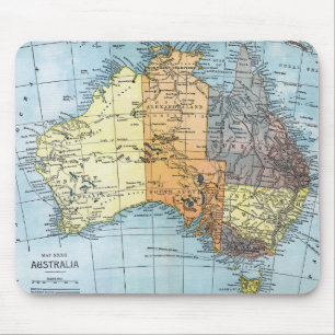 KARTA: AUSTRALIEN c1890 Musmatta