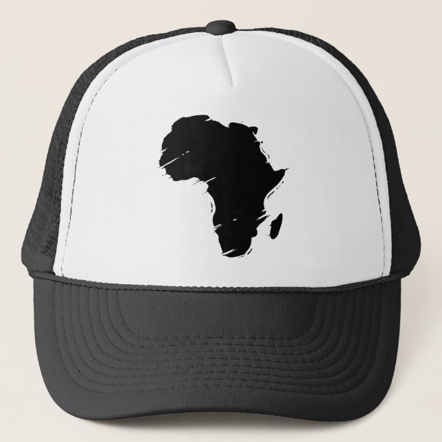 Karta av afrikan truckerkeps (Framsida)