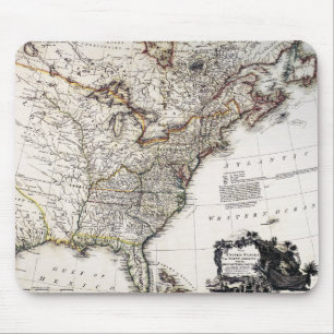 KARTA AV AMERIKA, 1809 MUSMATTA