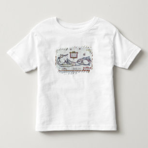 Karta av Bermuda T Shirt