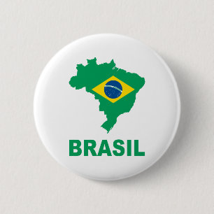 Karta av Brasilien Knapp