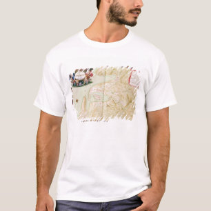 Karta av Concarneau Tee Shirt