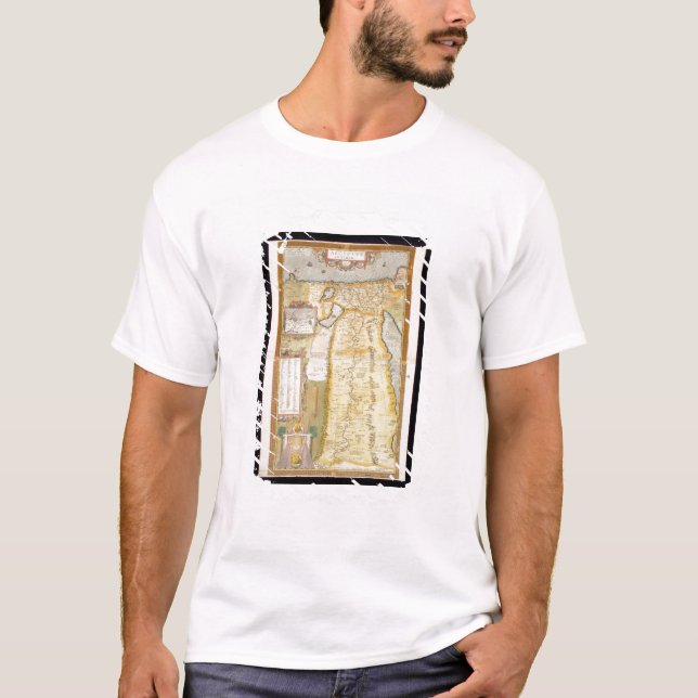 Karta av den forntida egyptenen, 1584 tee (Framsida)
