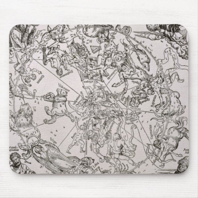 Karta av den nordliga himmlen musmatta (Framsidan)