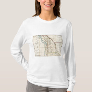 Karta av det Oregon territoriet 2 T-shirt