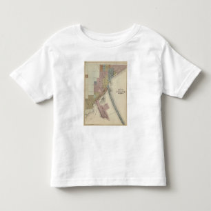 Karta av Duluth, St. Louis County, Minnesota Tee Shirt