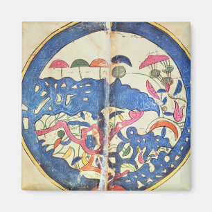 Karta av egyptenen, 1348 magnet