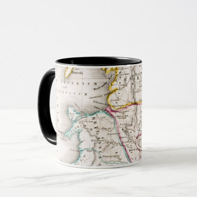 Karta av England | Britannia Antiqua Mugg (Framsida vänster)