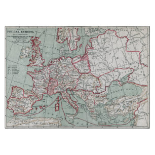 KARTA AV EUROPA, 12:eÅRHUNDRADE