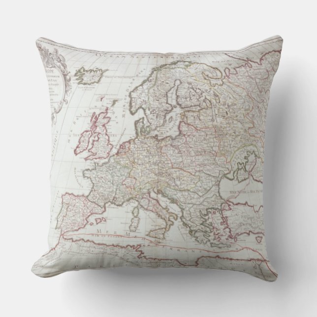 Karta av Europa Kudde (Framsida)