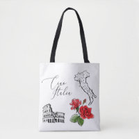 *~* Karta av Italien Ciao Italia Italia Italienska