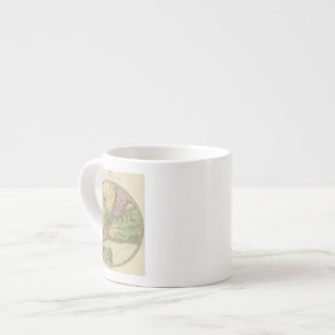 Karta av New York Espressomugg